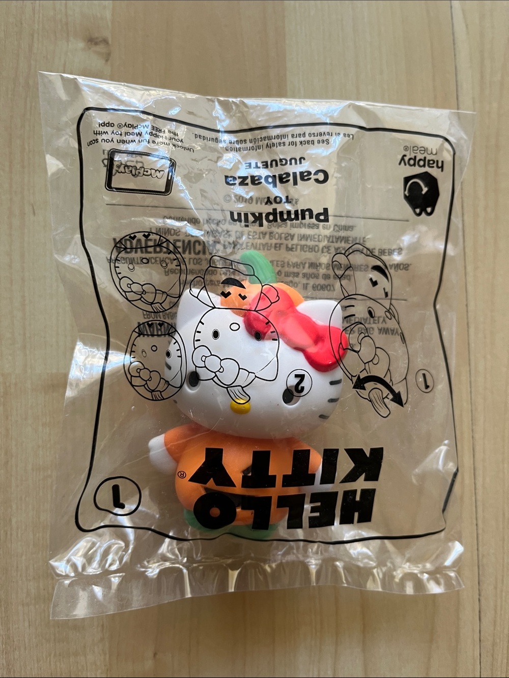 McDonald’s Happy Meal Hello Kitty Pumpkin Toy